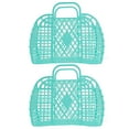 thumbnail image 2 of CSChome Bath Storage Basket Storage Basket with Handle: Large Capacity Hollow Design Beach Sundries Container, Home Supplies Organizer, 2 of 7