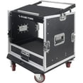 Sound Town 10U PA DJ Pro Audio Rack/Road ATA Case with 2U Drawer, 11U ...
