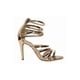 thumbnail image 2 of Sandalias TACONES Vestir LEON DAMA MUJER ORO ROSADO ESPEJO 969139, 2 of 3