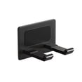 thumbnail image 2 of KTFgvq Dryer Holder Wall Mounted Folding Storage Rack Organizer for Bathroom Vanity Counter, Black, 2 of 9