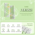 thumbnail image 5 of AK992 Gasket Wireless Mechanical Keyboard,2.4G/BT5.0/Wired,MDA PBT Keycaps,Red Switch RGB Hot Swap, 5 of 6