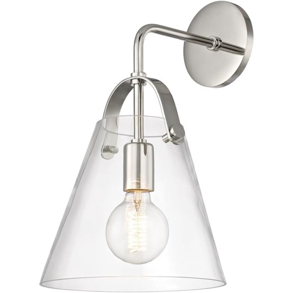 Open Box Mitzi H162101 Karin 1 Light 15-1/4" High Wall Sconce - Nickel