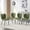Green, variant on Hi loPres 4-Piece Modern Light Gray PU Dining Chairs, Side Furniture with Integrated Metal Handle & Black Legs for Home & Office