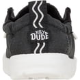 thumbnail image 6 of HEYDUDE Infant LilDude Infant Slip On Core , Black, 3, 6 of 6