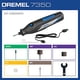 thumbnail image 4 of Kit de herramientas rotativas Dremel 7350-5 batería de iones de litio de 4 V 7 accesorios, 4 of 9