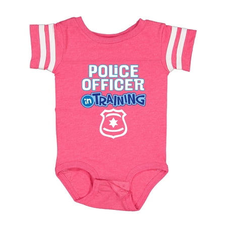 

Inktastic Police Officer in Training Childs Gift Boys Baby Bodysuit