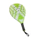 thumbnail image 2 of Raqueta de pádel de entrenamiento resistente con bolsa de almacenamiento Raqueta de tenis para deportes al aire libre Verde Blanco, 2 of 9