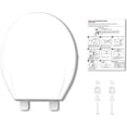 thumbnail image 4 of Eastvita Elongated Toilet Seat with Slow-Close Function/Easy to Clean/Install, 4 of 5