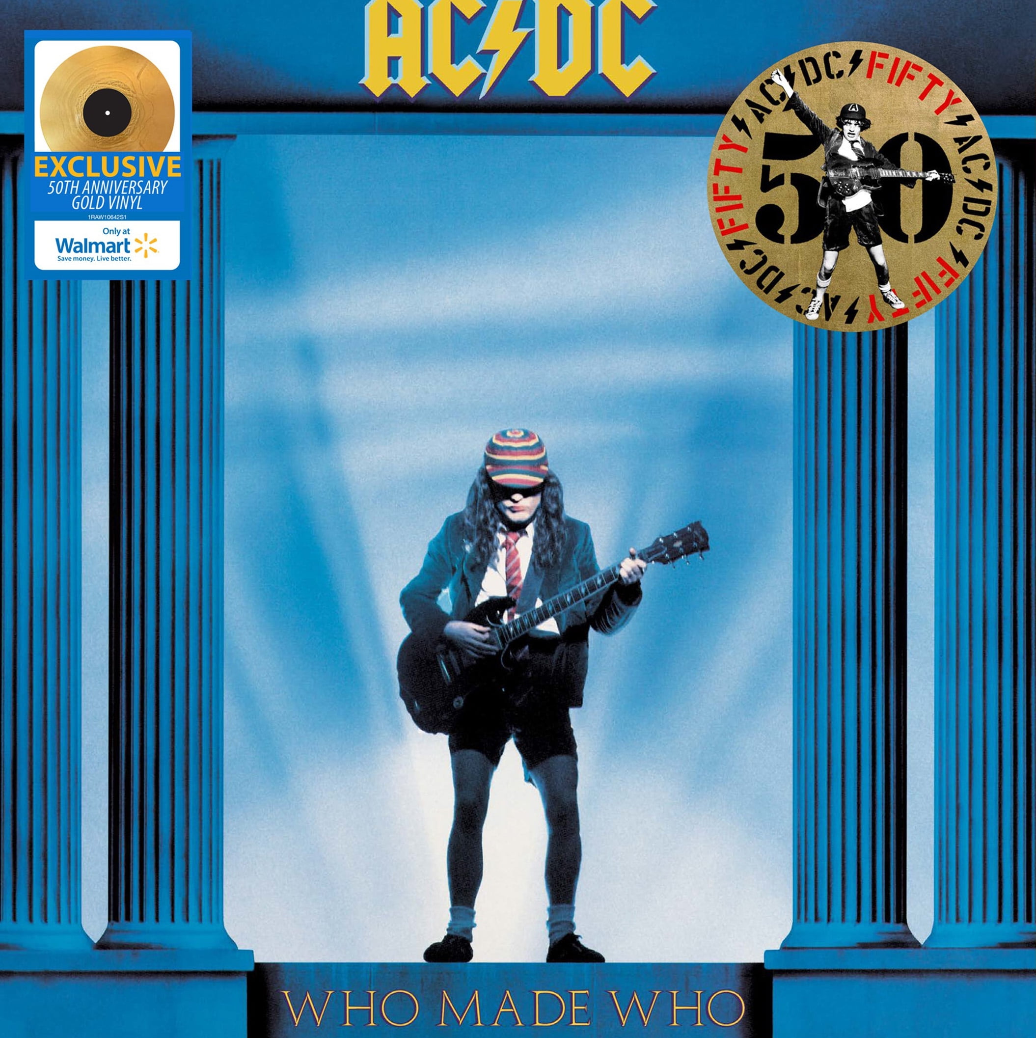 Walmart Exclusive AC/DC - Who Made Who 50th Anniversary Gold Vinyl