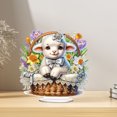 thumbnail image 3 of Kit Adornos Mesa Hugtrwg 5D DIY Diamante Conejo Pascua Cordero Pollito, 3 of 9