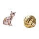 thumbnail image 5 of Bola De Hilo Con Nudo De Gato, Escultura Decorativa De Animal, Figura De Cerámica, Adorno Artesanal Para Chimenea, Encimera, Entrada, Sala De Estar, Tocador., 5 of 8