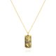 thumbnail image 1 of Collar de Tarot JeenMata La Luna Joyas con Colgante Personalizadas Unisex En Baño de Oro Amarillo, 1 of 6