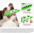 thumbnail image 5 of Cepillo de dientes para perros, juguete para masticar, duradero, interactivo, dispensador de golosinas, juguetes para masticar agresivos (verde, cocodrilo), 5 of 5