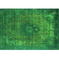 thumbnail image 1 of Ahgly Company Indoor Rectangle Oriental Green Industrial Area Rugs, 8' x 10', 1 of 4