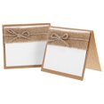 thumbnail image 1 of Toyvian 10pcs Guest Party Name Cards Table Place Cards Chic Rustic Seating Cards Wedding Table Seat Paper Cards, 1 of 3