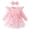Pink, variant on BOBOGOJP Baby Girls Butterfly Dress Long Sleeve Romper Princess Tulle Tutu Dress Headband 2PCS First Birthday Fall Outfit Pink for Size 0-3 Months