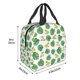 thumbnail image 3 of Easygdp Frogs And Tropical Leaves Bolsa Térmica Premium - Tela Oxford Impermeable, Gran Capacidad, Bolsillo Frontal, Unisex para Trabajo, Escuela, Actividades al Aire Libre y Picnics, 3 of 8