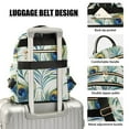 thumbnail image 3 of FORMRS Mini Backpack Purse for Women Travel Daypack Casual Shoulder Bag, Peacock Feather, 3 of 7