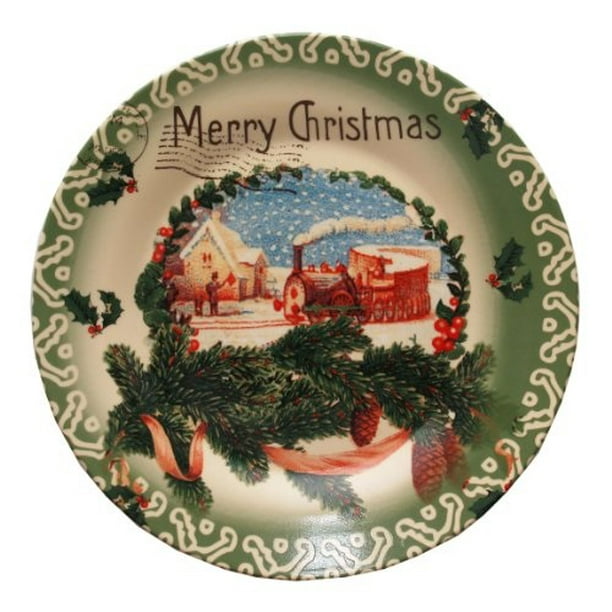Merry Christmas Collectible Accent Plate