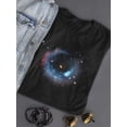 thumbnail image 3 of Heavy Black Hole Drawing T-Shirt Women -Image by Shutterstock, Female Large, 3 of 4