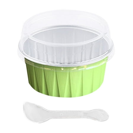 

Aluminum Foil Cupcake Lined Aluminum Foil Mini Cupcake Container With Cover Baking Cup Muffin Liner