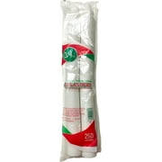 3/4 Oz Plastic Cups Disposable Bags of 250 Cups - For Espresso Coffee and Shots