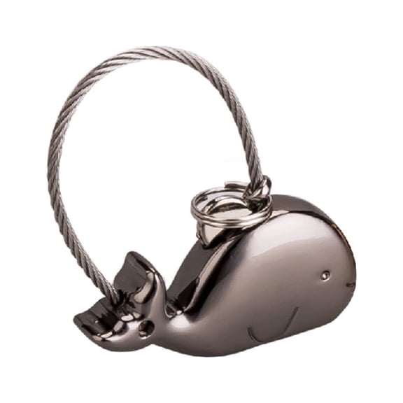 UDIYO Lovely Whale Keyring Creative Keychain Cute Mini Couple Lovers Bag Pendant
