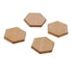 thumbnail image 3 of 50/100/200 piezas de MDF natural grueso con formas hexagonales para manualidades para hacer joyas. 100 piezas 20 mm, 3 of 9