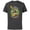 Charcoal, variant on Goofy Outdoorsman Father's Day - Short Sleeve Cotton T-Shirt for Adults - Customized-Black