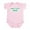 Petal Pink, variant on CafePress - Daddys Little Moose Infant Bodysuit - Baby Light Bodysuit, Size Newborn - 24 Months
