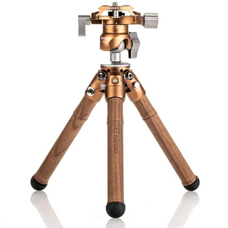 Image of Benro Wooden Edition TablePod Kit with Carbon Fiber Tripod and Ball Head