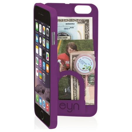 All in case - iPhone 6 Plus/6s Plus Wallet/Storage Case - Card Holder - with Mirror and Attachable Strap