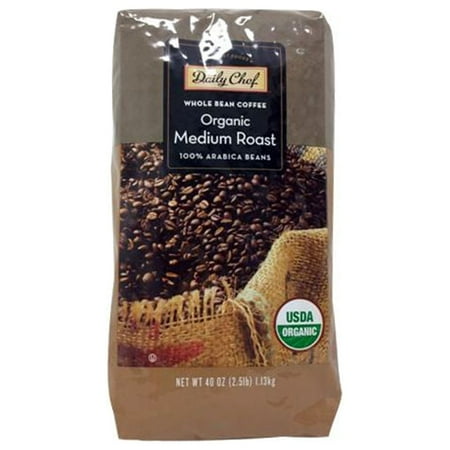 Daily Chef Organic Medium Roast Whole Bean (40 oz.)