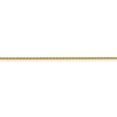 thumbnail image 3 of Leslie's Real 14kt Yellow Gold 1.40mm Diamond Cut Oval Link Chain; 20 inch; for Adults and Teens; for Women and Men, 3 of 5