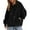 Black, variant on PRETTYGARDEN Womens Oversized Hoodies Sweatshirt Long Sleeve Loose Fit Going Out Tops Trendy Casual Fall Fashion Outfits