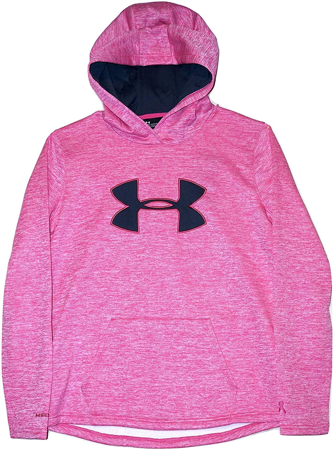 pink under armor hoodie