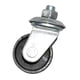 thumbnail image 2 of Ruedas Genéricas para Gato de Piso, Vástago de 16 Mm, Piezas de Reparación de Ruedas Universales de Metal, Accesorios para Suministros de Automóvil Pa, 2 of 8