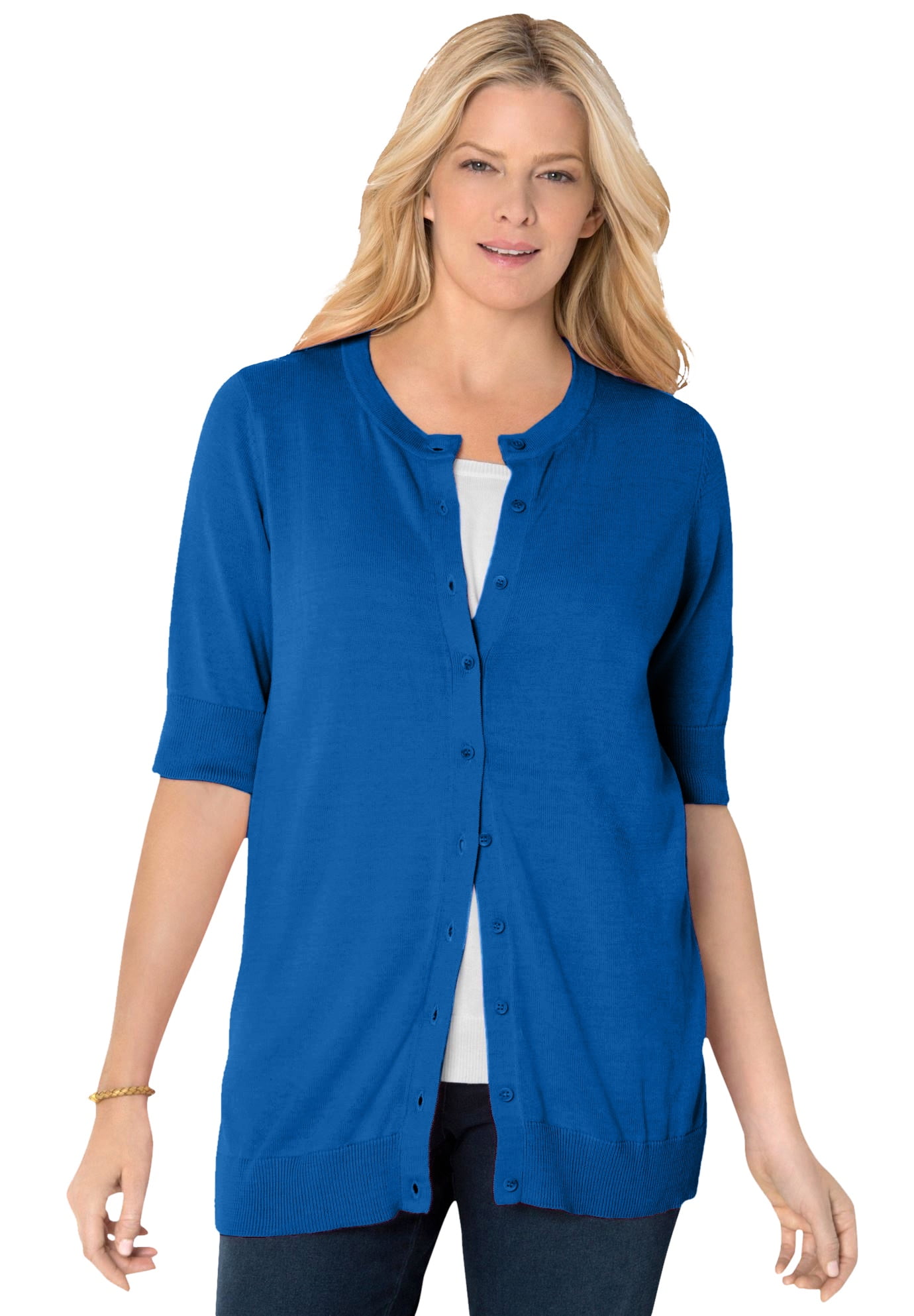 elbow cardigan