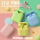 thumbnail image 3 of i12 tws Auriculares Inalámbricos bluetooth airpods macaron control Táctil inpods 12, 3 of 4