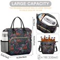 thumbnail image 5 of Pioneer Flower Floral Print Pattern Womens Lunch Box for Work,Insulated Large Lunch Bag for Tween and Teen,Loncheras Para Mujer,Leakproof Adult Lunch Bag for Work,Beach,Travel,Picnic,Camping, 5 of 7