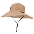 thumbnail image 1 of Houderco 2Ud Sombrero Unisex Para Senderismo Y Con Protección Uv Y De Ancha Khaki, 1 of 8