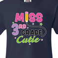 thumbnail image 4 of Inktastic Miss 3rd Grade Cutie with Pencil and Stars Youth T-Shirt, 4 of 5