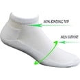 thumbnail image 3 of wqlpp-Mens Cotton Diabetic Low Cut Socks with Seamless Toe,5 Pairs, 3 of 4