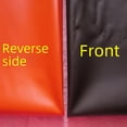thumbnail image 3 of Delantal compuesto de pvc rojo y negro Delantal de pvc de doble color naranja y negro resistente al agua, resistente al aceite, resistente a ácidos suaves y álcalis, 3 of 3