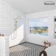thumbnail image 3 of Boyel Living 10 Inch Rainfall Shower System Wall-mount with Shower Head and Handheld Shower Bathroom Shower Heads Exposed Pipe Brushed Gold, 3 of 4
