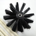 thumbnail image 4 of Nylon Chimney Brush and Rods Kit Electrical Rotary Drill Drive Sweeping Cleaning Tool with Long Flexible Rods 12FT, 4 of 10