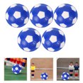 thumbnail image 1 of HEALEEP 5Pack Table Soccer Balls PVC Blue Round Balls for Portable Table Games and Desk Soccer, 1 of 7