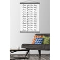 thumbnail image 2 of Ali Zoe - Live for This Day Wall Poster with Wooden Magnetic Frame, 22.375" x 34", 2 of 5