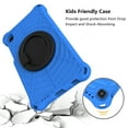 thumbnail image 4 of Allytech Galaxy Tab A7 Lite 8.7 Case 2021 SM-T220 T225, Soft EVA  Case for Kids Rotating Stand Handle Heavy Duty Protective Shockproof Kids Friendly Case Cover for Samsung Galaxy A7 Lite 8.7"-Blue, 4 of 7