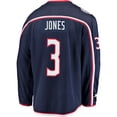 thumbnail image 2 of Seth Jones Columbus Blue Jackets NHL Fanatics Breakaway Home Jersey, 2 of 2